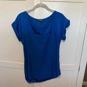 Blue express top